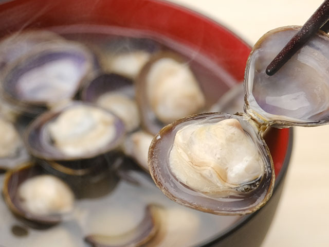 プリっと旨い「しじみの身」