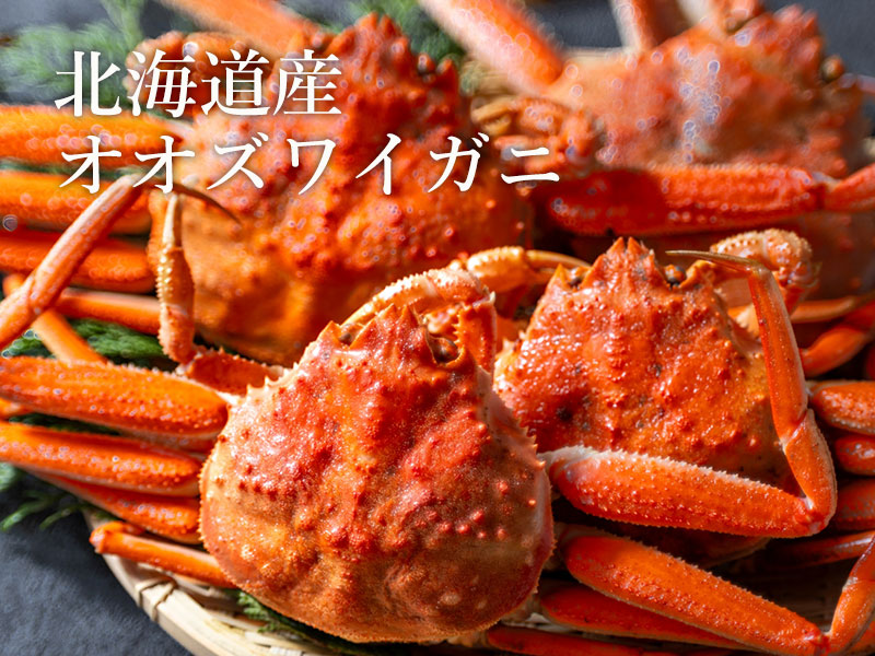 話題のオオズワイガニのお取り寄せ